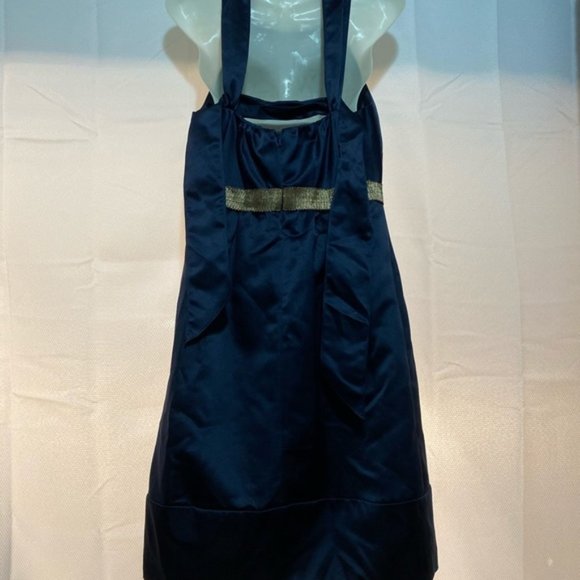 Vera Wang MAIDS The Ashley Dress in Navy Formal 6 - Picture 9 of 13